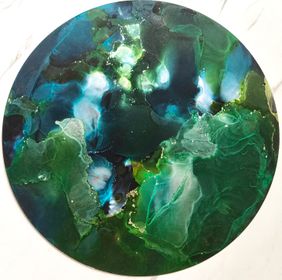 GREEN by Vartika Singh, Painting | Mojarto