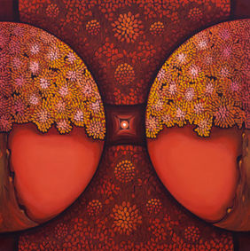 BINDU - THE CONSCIOUSNESS Series 4 by Nitu Chhajer, Painting | Mojarto