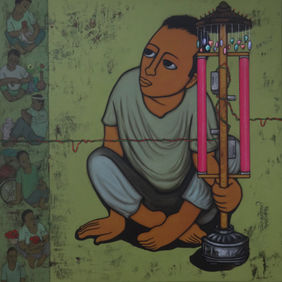 SHINING DREAMS - II by H S BHATI, Painting | Mojarto