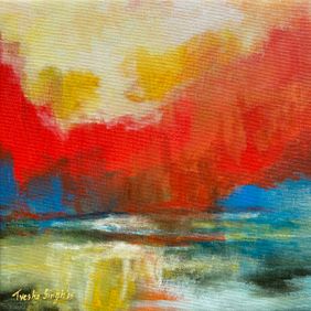Joy to Behold by Tvesha Singh, Painting | Mojarto