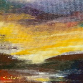 How the Light Changes by Tvesha Singh, Painting | Mojarto