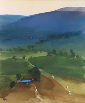Evening get-together by Prashant Prabhu, Painting | Mojarto