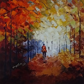 Into the Light by Ganesh Panda, Painting | Mojarto