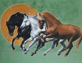 Toward the light by mahesh n, Painting | Mojarto