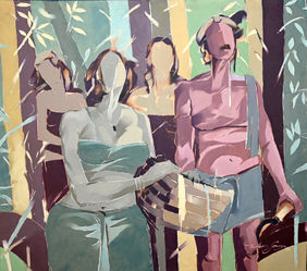 Family  by Wilson Souza, Painting | Mojarto