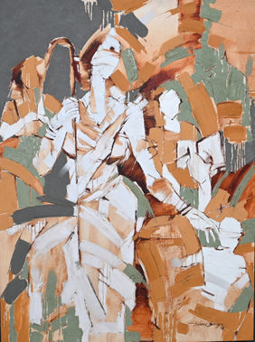 The Lady Shepherd by Wilson Souza, Painting | Mojarto