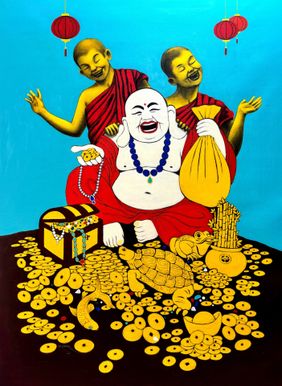 Affluence in Home by Yashpal Kamble, Painting | Mojarto