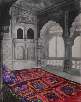 Raj Kahini by Soyli Saha, Painting | Mojarto