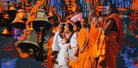 Banaras series by Umakant Tawde, Painting | Mojarto
