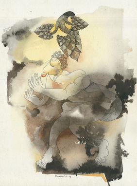 Journey of Buddha X by Kandan G, Painting | Mojarto