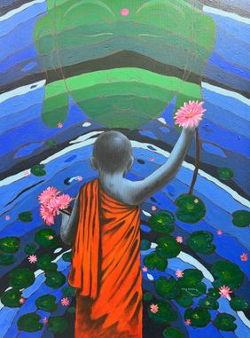 Grant my Wish  by Yashpal Kamble, Painting | Mojarto