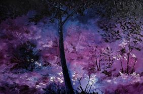 Whispers of Twilight  by Anuja Saxena, Painting | Mojarto