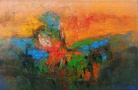 Dawn 2 by Dnyaneshwar Dhavale, Painting | Mojarto