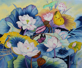 Natures Basket 45 by Sulakshana Dharmadhikari, Painting | Mojarto
