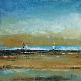 Seascape -40 by Atul Virkar, Painting | Mojarto