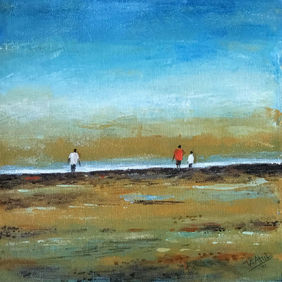 Seascape -41 by Atul Virkar, Painting | Mojarto