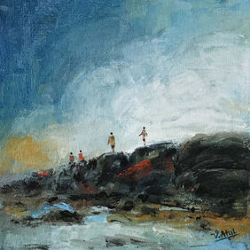 Seascape -43 by Atul Virkar, Painting | Mojarto