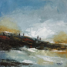 Seascape -44 by Atul Virkar, Painting | Mojarto