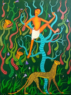THE WILD SILENCE by Pramod Neelakandan , Painting | Mojarto