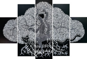 Gond Painting by Japani Shyam, Painting | Mojarto