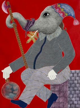 Gond Painting by Venkat Raman Singh , Painting | Mojarto