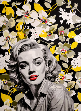 MARILYN MANROE 9 by Sujit Karmakar, Painting | Mojarto