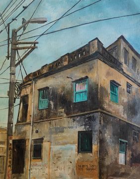 The old house  by Soyli Saha, Painting | Mojarto