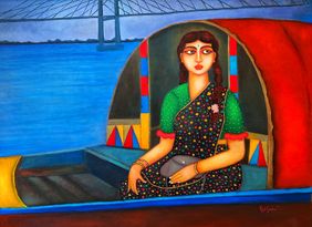 Timeless Kolkata by Piyali Sarkar, Painting | Mojarto