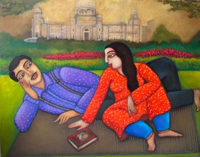 Timeless Kolata II by Piyali Sarkar, Painting | Mojarto