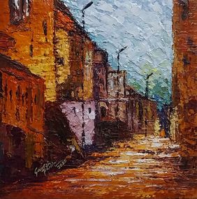 MY STREET by Ganesh Panda, Painting | Mojarto