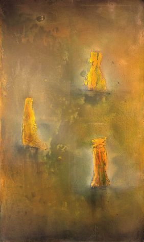 Where Strength Abides by Narayan Lakshman, Painting | Mojarto