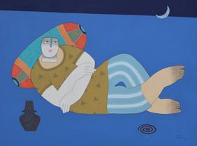 Untitled  by Kiran Sherkhane, Painting | Mojarto