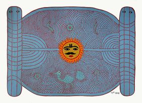 Bhil Painting by Bhuri Bai, Painting | Mojarto