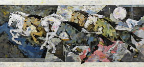 HORSE SERIES 315 by Devidas Dharmadhikari, Painting | Mojarto