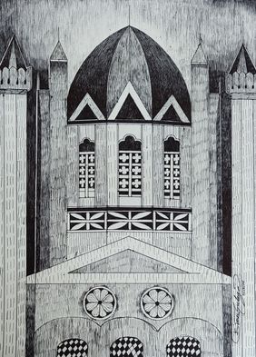 Tower by Suresh Gulage, Drawing | Mojarto