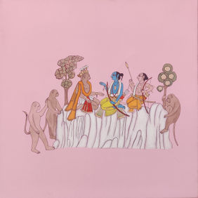 Hues of Inheritance by Mainaz Bano, Painting | Mojarto