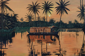 Kerala 07 by Tejal Bhagat, Painting | Mojarto
