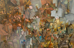 Metaphor of Life 22- Abstract Painting  by Apurva Singh, Painting | Mojarto