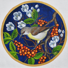 Sunbird (1) by Vani Chawla, Painting | Mojarto