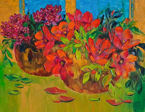 Garden Beauty by Swati Kale, Painting | Mojarto