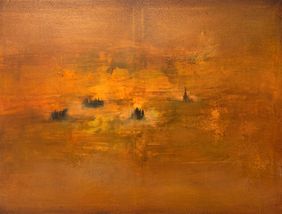 Aureum Mare by Narayan Lakshman, Painting | Mojarto