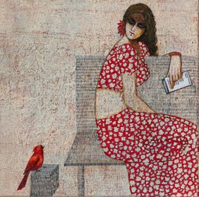 Reveries 2 by Vijaylaxmi D Mer, Painting | Mojarto