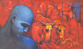 FORCE - 74 by RAJAN RAGHAVAN, Painting | Mojarto