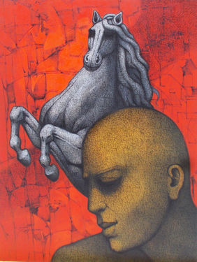 FORCE - 68 by RAJAN RAGHAVAN, Painting | Mojarto