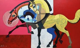 The Aesthetics of Energy BFI by Ashis Mondal, Painting | Mojarto