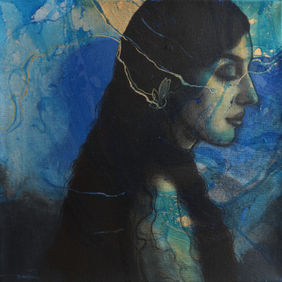 serene flow by Bhakti Lad, Painting | Mojarto