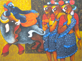Propose by Uttam Manna, Painting | Mojarto