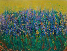 IRISIS ARE FOREVER by Vinod Prakash, Painting | Mojarto