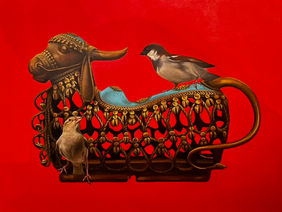 A Living Whisper by Nin Taneja, Painting | Mojarto