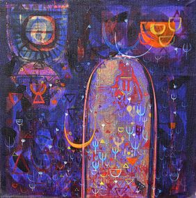 Shiv Shakti-1 by Aparna Anil, Painting | Mojarto